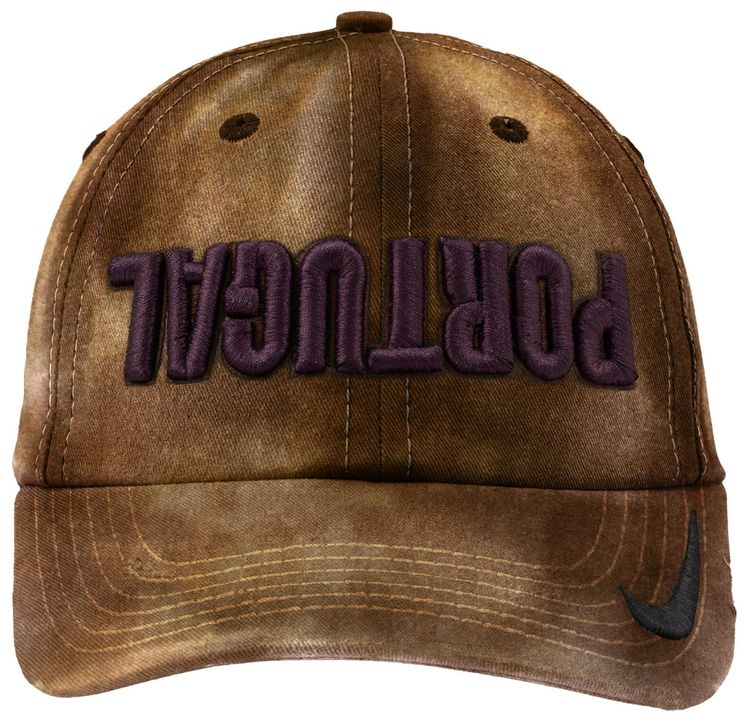 Cactus Jack by Travis Scott x Nike Portugal Distressed Total 90 Hat Brown