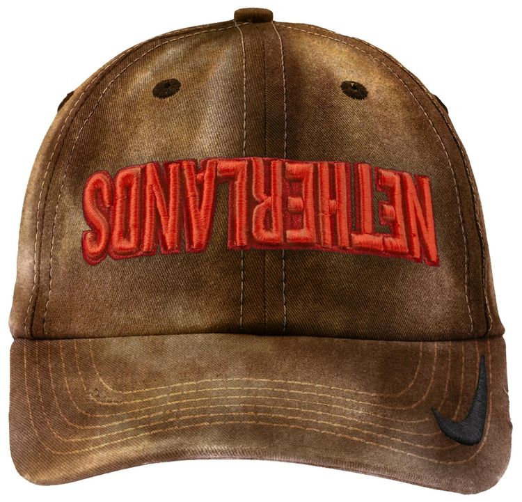 Cactus Jack by Travis Scott x Nike Netherlands Distressed Total 90 Hat Brown