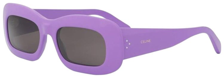 CELINE Rectangle Sunglasses Purple