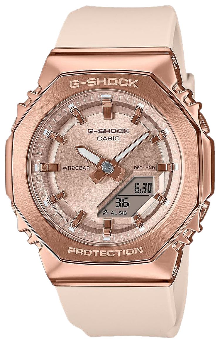 Casio G Shock GMS2110 Series Rose Gold