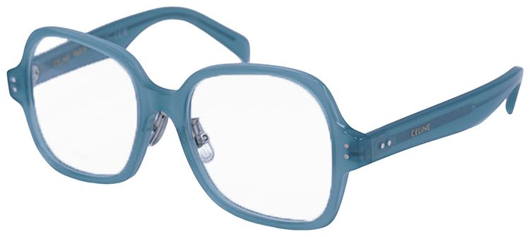 CELINE Square Optical Glasses Green