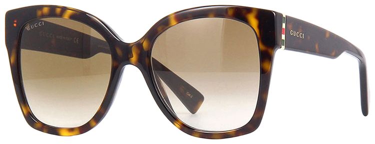 Gucci Cat Eye Sunglasses Brown