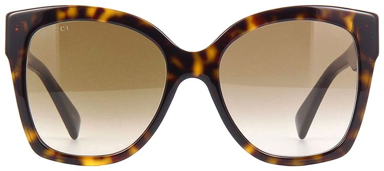 Gucci Cat Eye Sunglasses Brown
