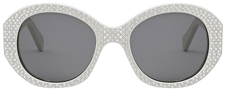 CELINE Round Sunglasses Ivory