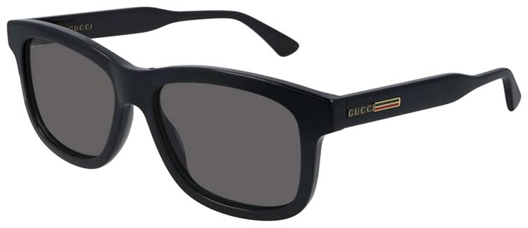 Gucci Rectangle Sunglasses Black