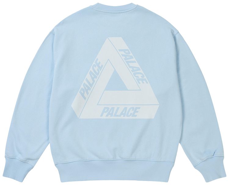 Palace Pigment Tri Crew Skyline Blue