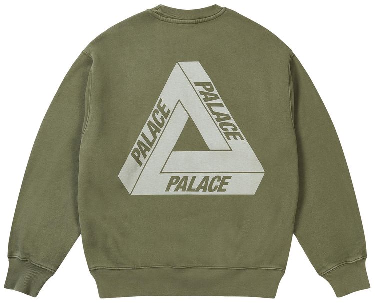 Palace Pigment Tri Crew The Deep Green