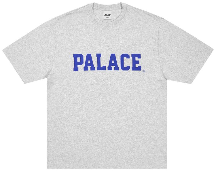 Palace Uni Heavy T Shirt Grey Marl