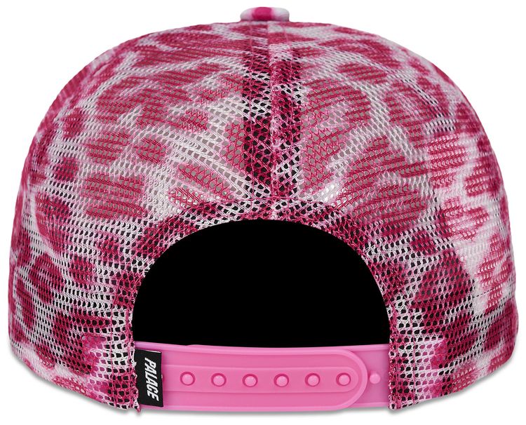 Palace Uni Trucker Leopard Pink