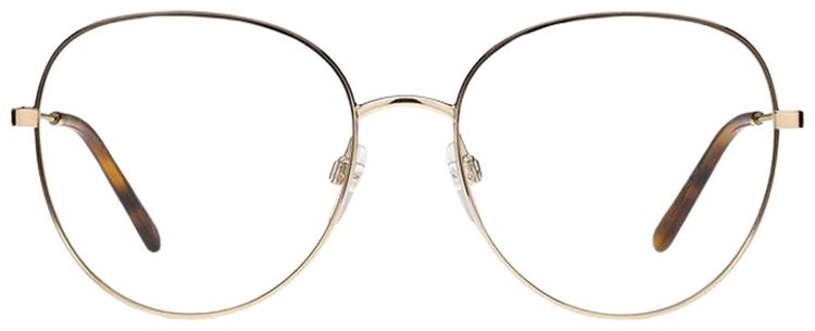 Marc Jacobs Round Glasses Brown