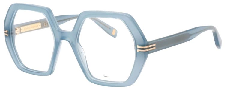 Marc Jacobs Geometric Glasses Blue