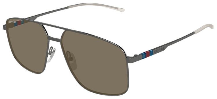 Gucci Aviator Sunglasses Brown