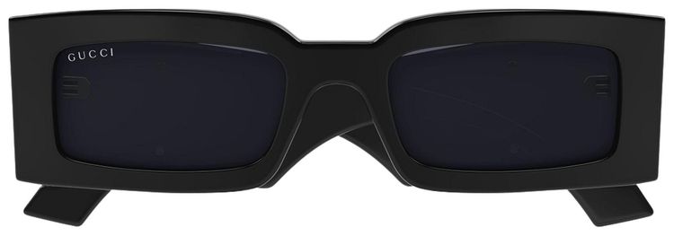 Gucci Rectangle Sunglasses Black