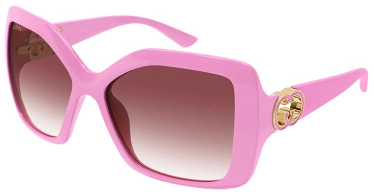 Gucci Square Sunglasses Pink