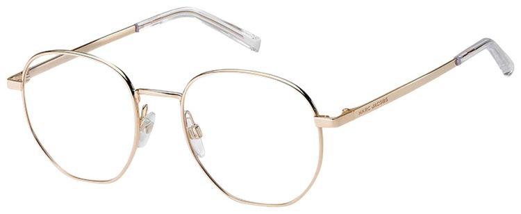 Marc Jacobs Round Glasses Gold