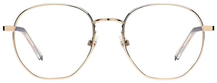 Marc Jacobs Round Glasses Gold