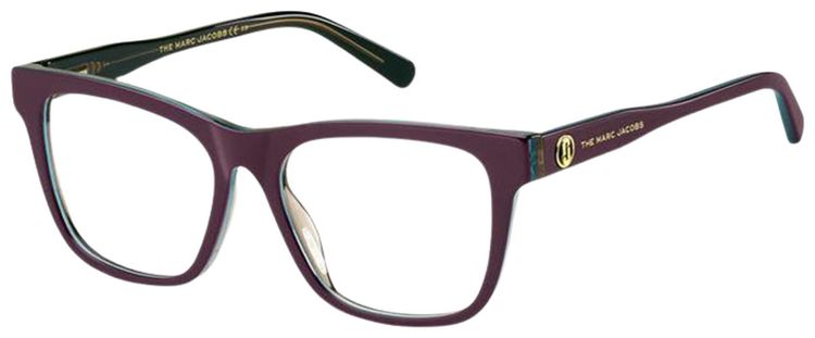 Marc Jacobs Square Optical Glasses PurpleGreen