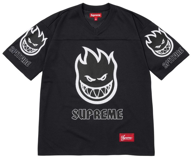 Supreme x Spitfire Jersey Black