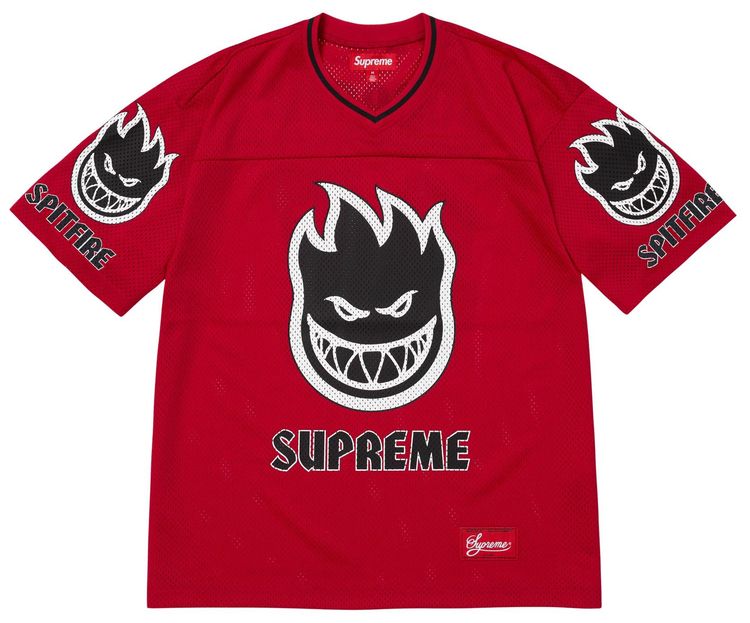 Supreme x Spitfire Jersey Red