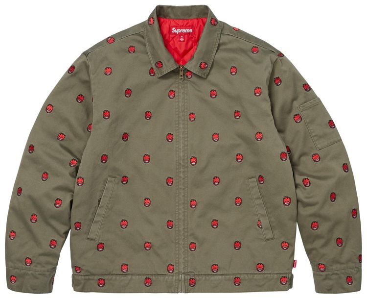 Supreme x Spitfire Work Jacket Olive
