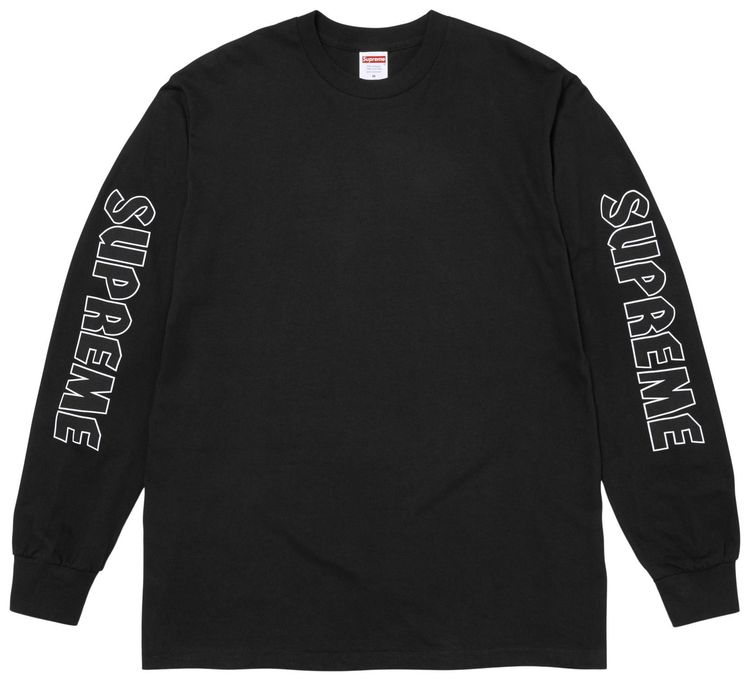 Supreme x Spitfire Long Sleeve Tee Black