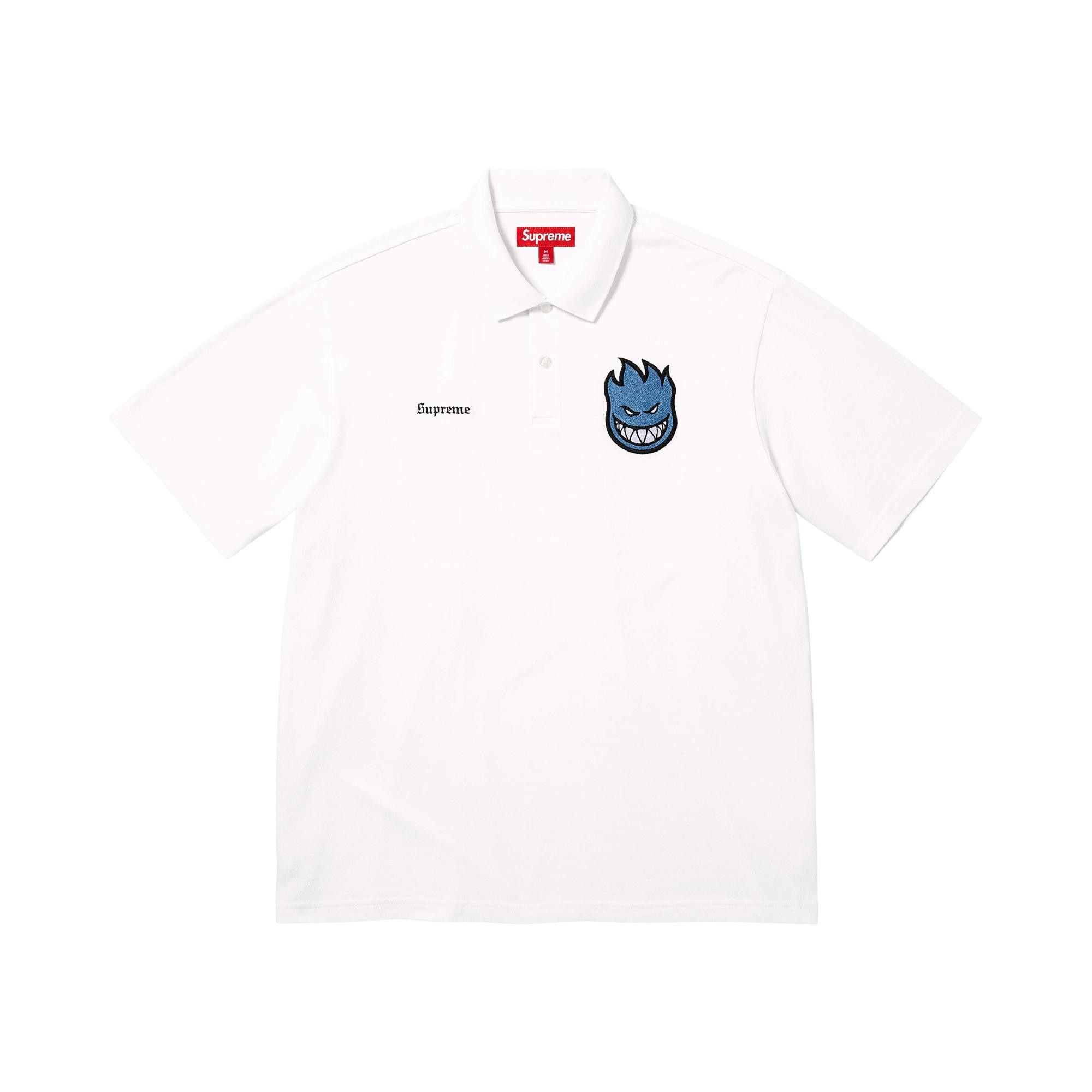 Supreme x Spitfire ポロシャツ ホワイト Buy Supreme x Spitfire Polo 'White' - SS26KN57 WHITE | GOAT