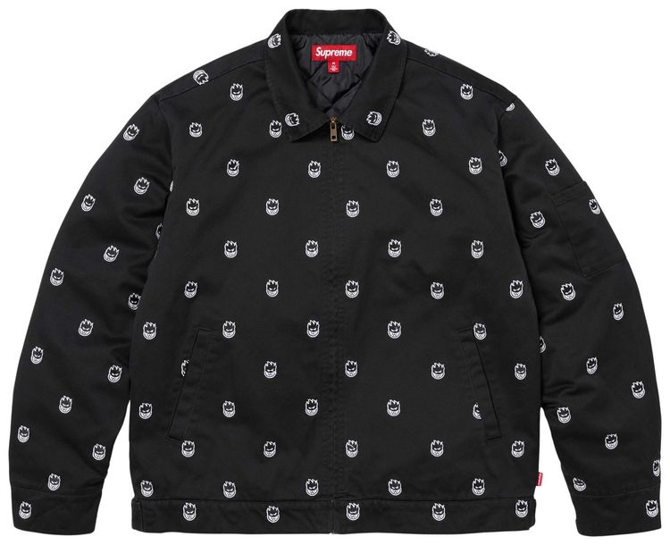 Supreme x Spitfire Work Jacket Black