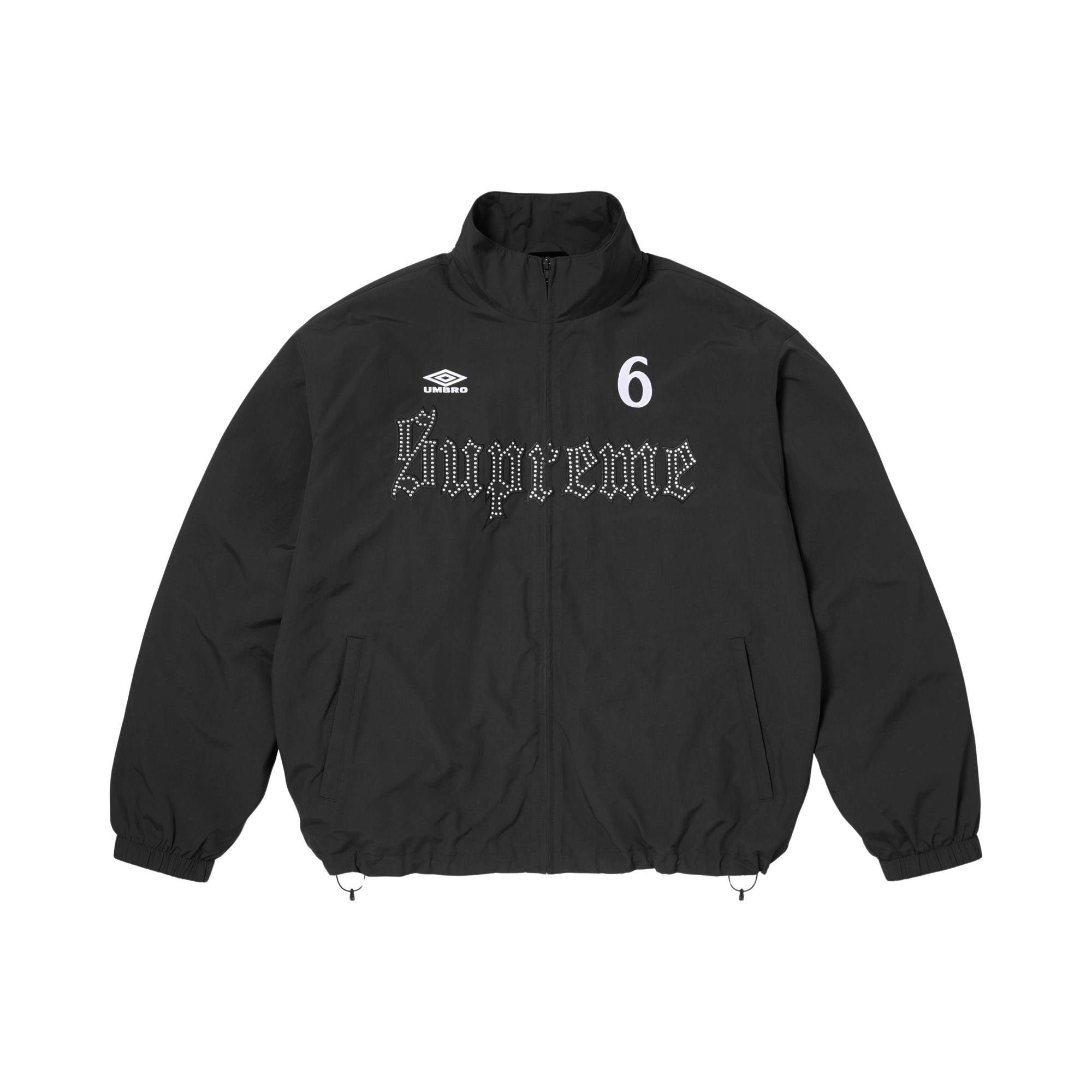 Buy Supreme x Umbro Rhinestone Track Jacket 'Black' - SS26J100