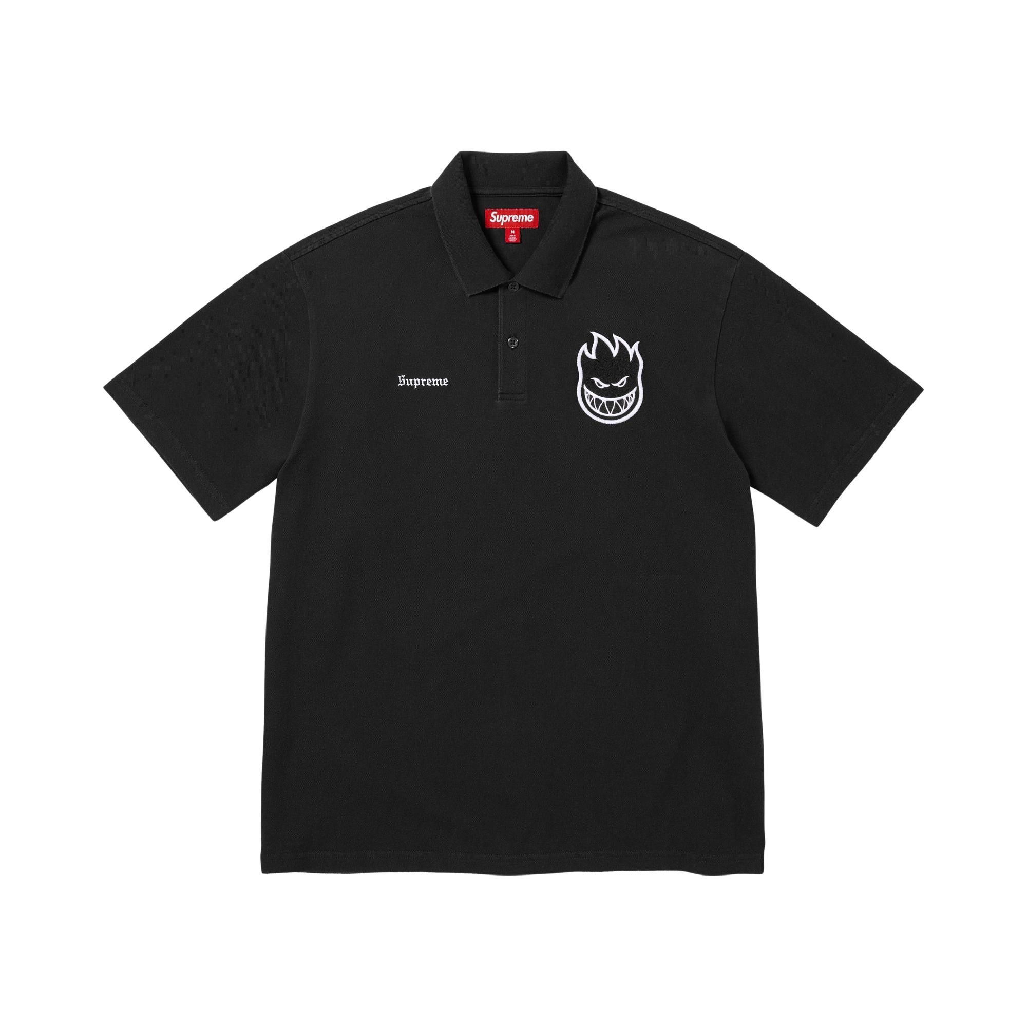 Buy Supreme x Spitfire Polo 'Black' - SS26KN57 BLACK | GOAT
