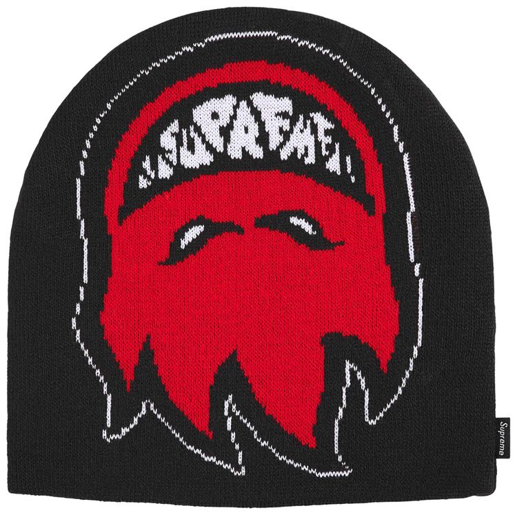 Supreme x Spitfire Beanie Black