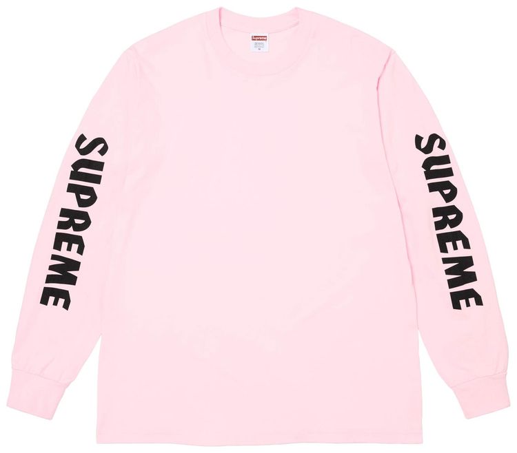Supreme x Spitfire Long Sleeve Tee Light Pink