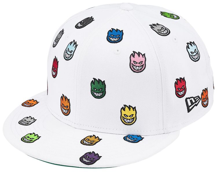 Supreme x Spitfire New Era White
