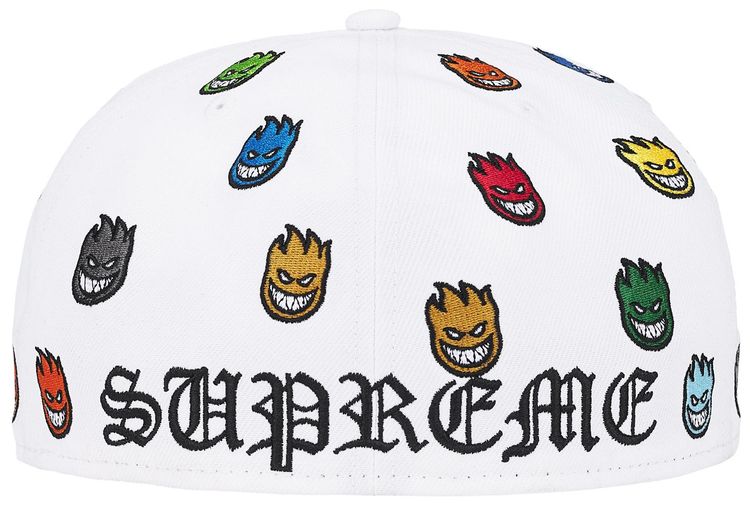 Supreme x Spitfire New Era White