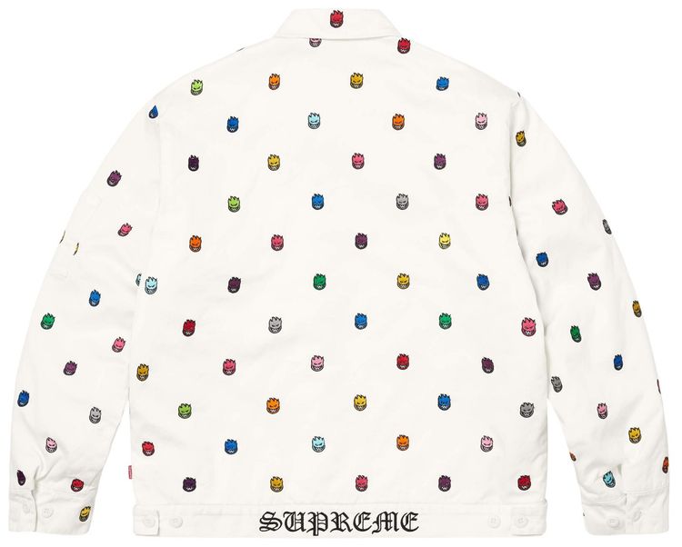 Supreme x Spitfire Work Jacket White
