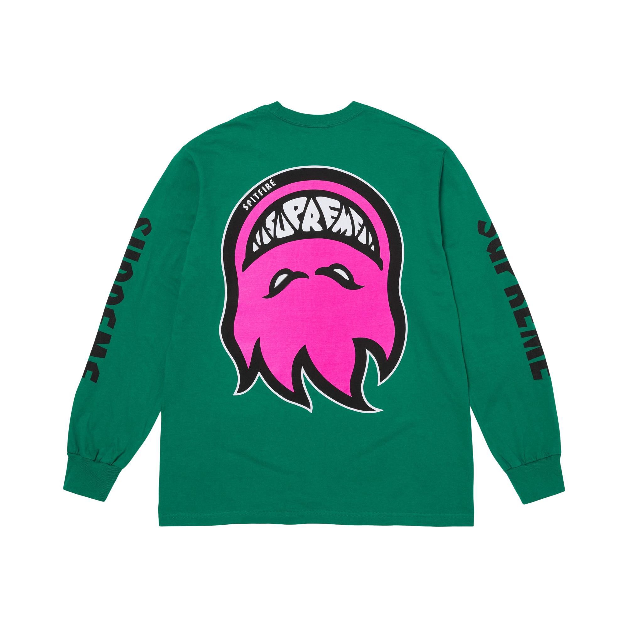 Buy Supreme x Spitfire Long-Sleeve Tee 'Light Pine' - SS26T7 LIGHT