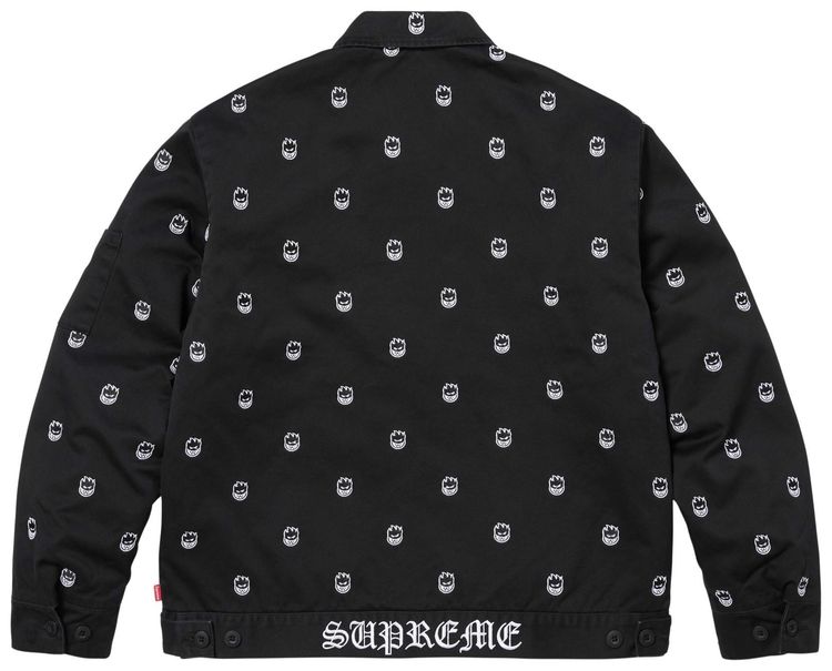 Supreme x Spitfire Work Jacket Black