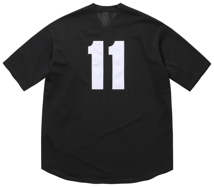 Supreme Shop S Logo Henley Black Tokyo