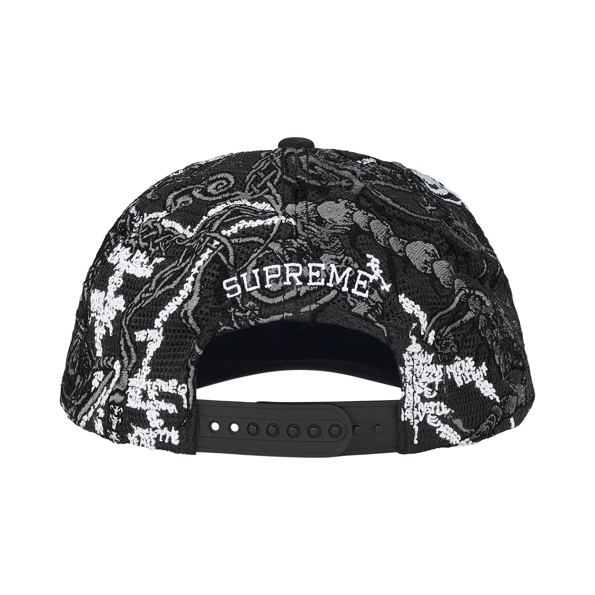 帽子 Supreme Wombat Beanie Black Buy Supreme Wombat Embroidered Mesh Back 6-Panel 'Black