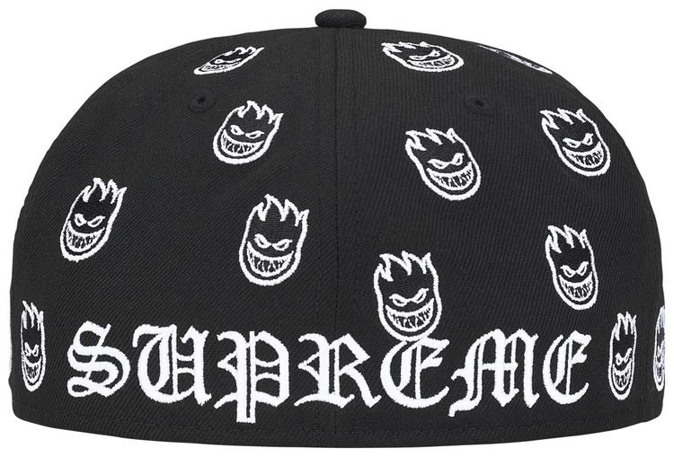 Supreme x Spitfire New Era Black