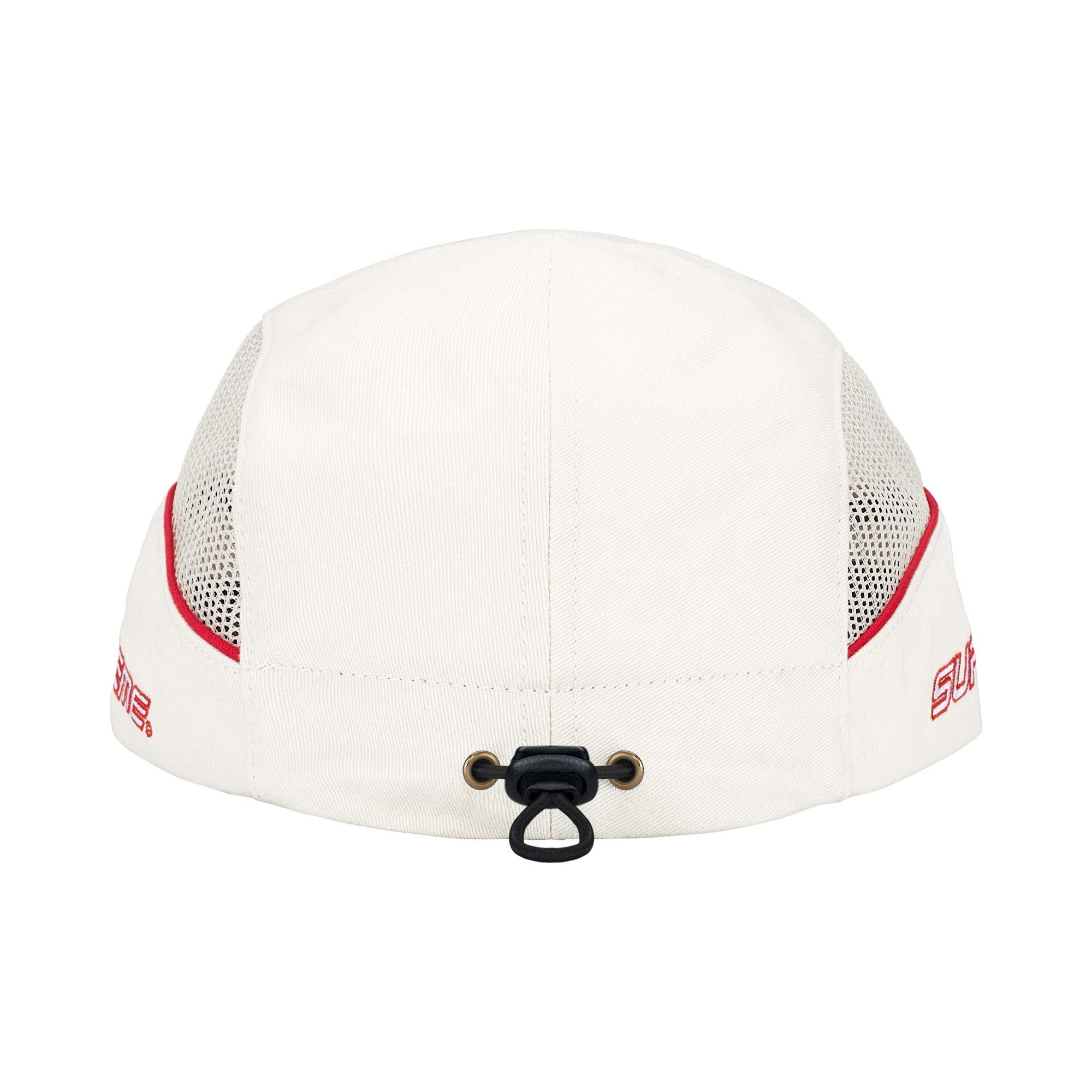 Buy Supreme Side Mesh Piping Camp Cap 'Stone' - SS26H75 STONE | GOAT