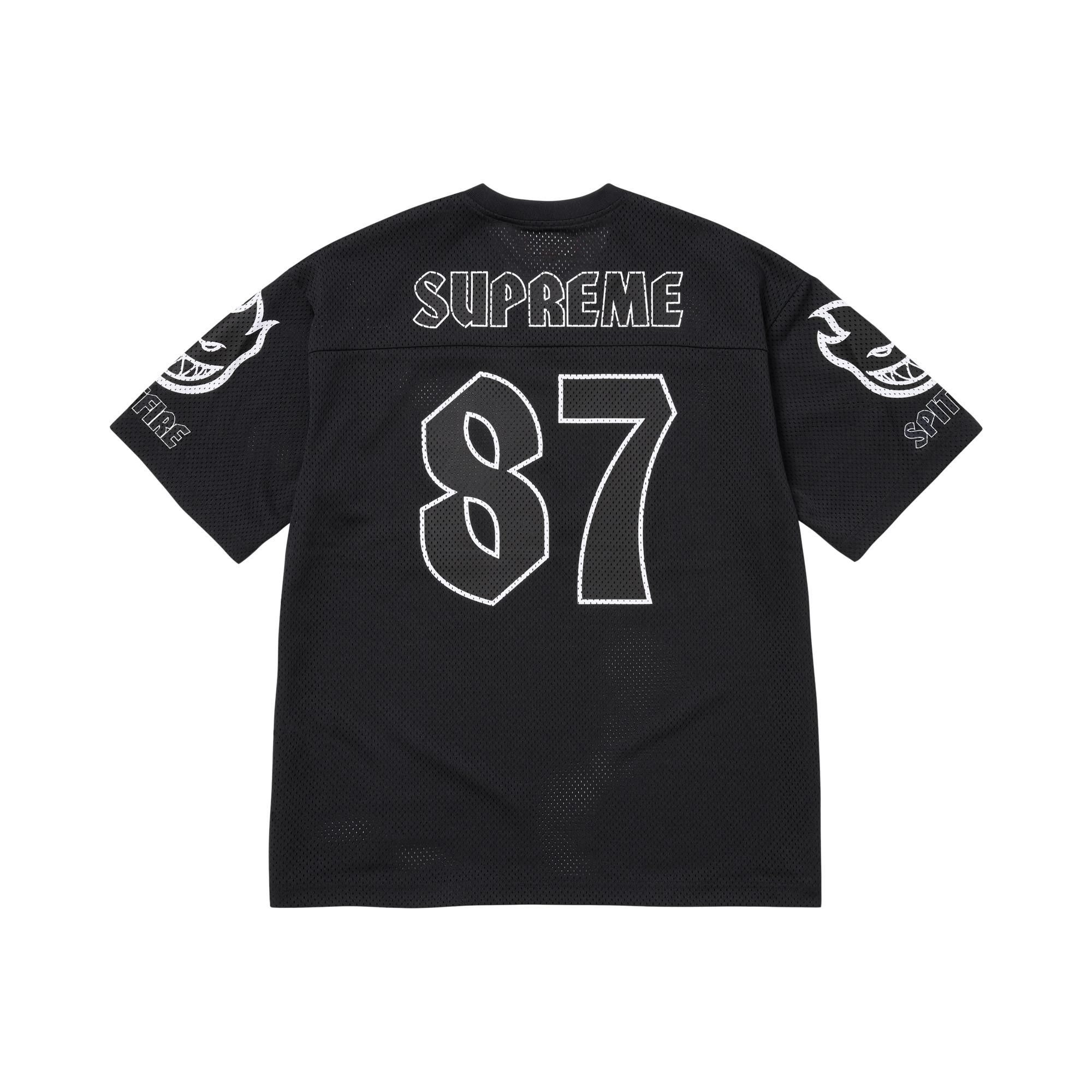 Buy Supreme x Spitfire Jersey 'Black' - SS26KN60 BLACK | GOAT