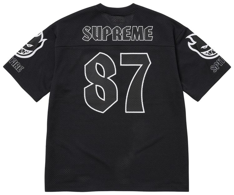 Supreme x Spitfire Jersey Black