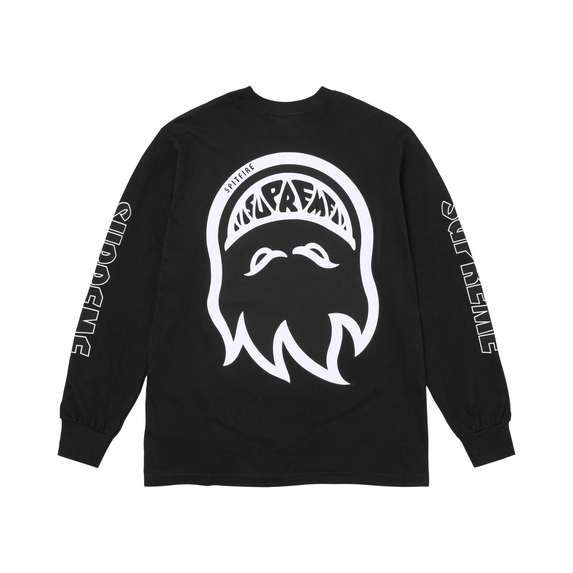 Buy Supreme x Spitfire Long-Sleeve Tee 'Black' - SS26T7 BLACK