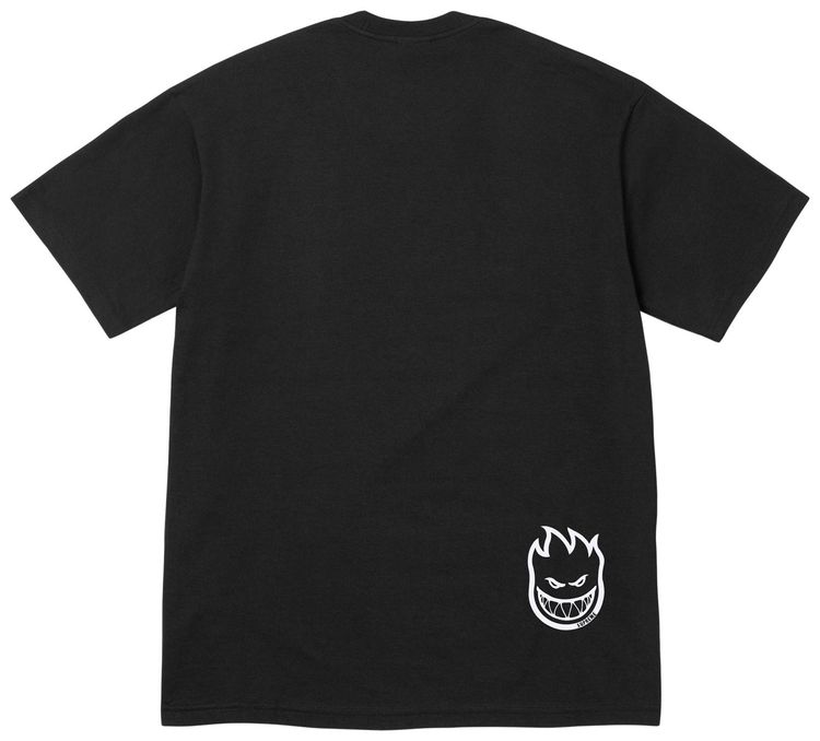 Supreme x Spitfire Flag Tee Black