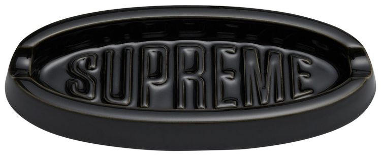 Supreme Oval Tray Black