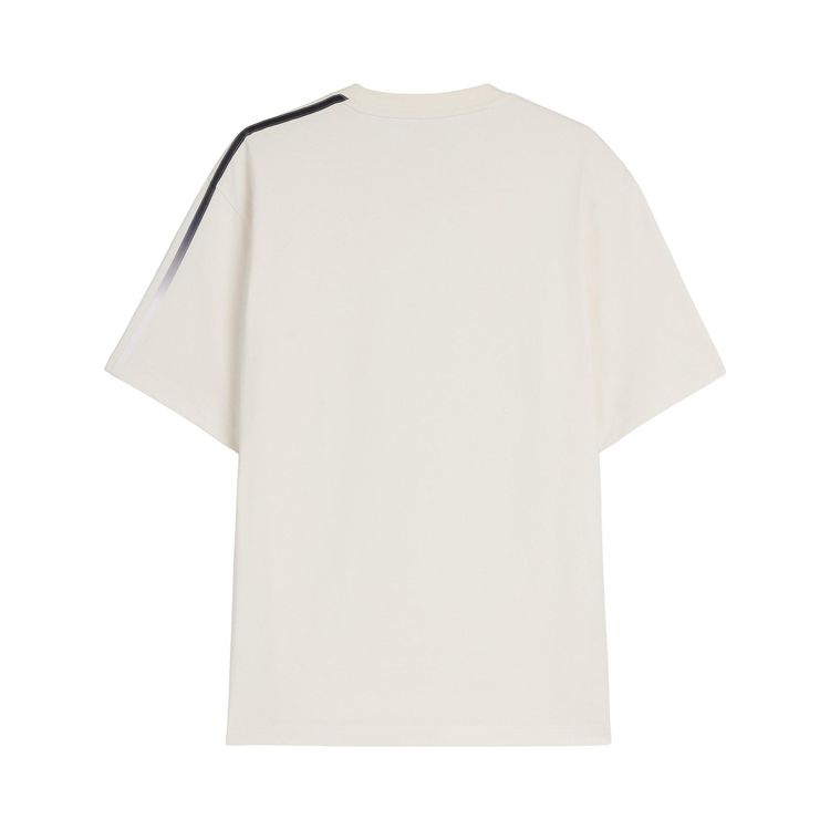 Y 3 Gradient Stripes Short Sleeve Tee White