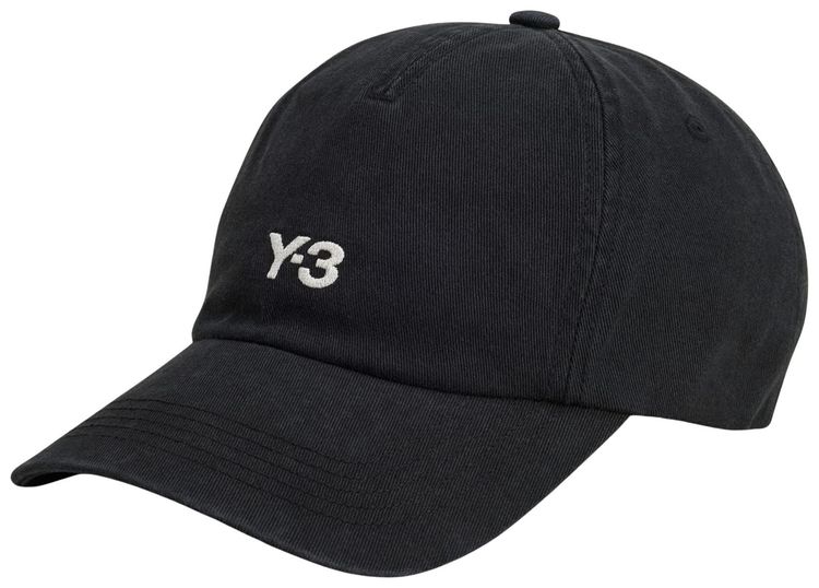 Y 3 Dad Cap Black