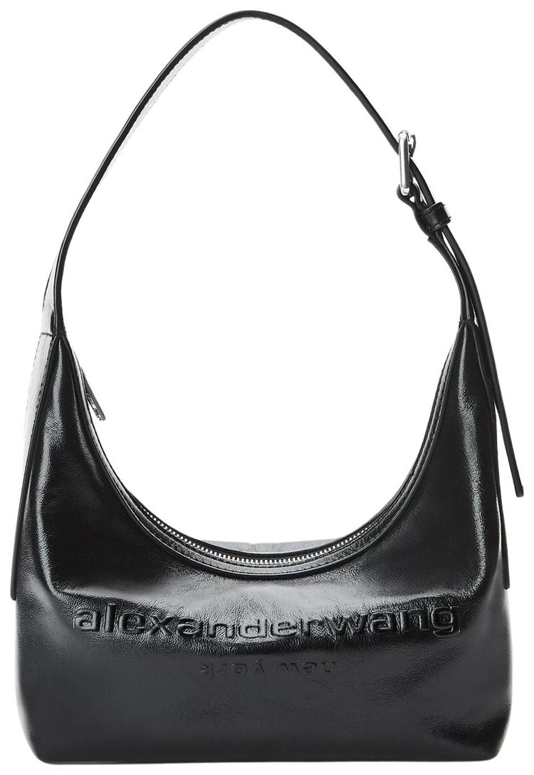 Alexander Wang Punch Small Hobo Black