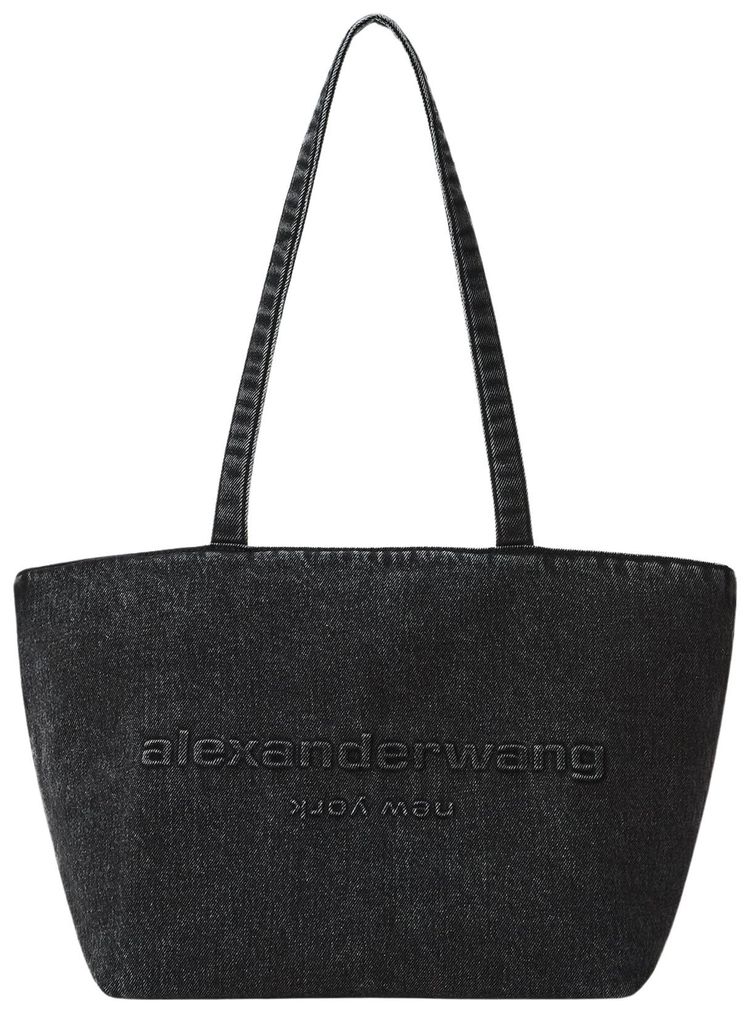 Alexander Wang Punch Medium Tote Bag Grey Aged