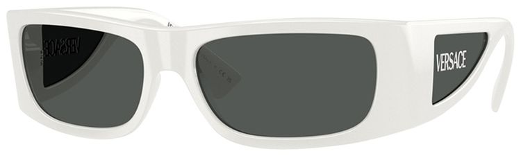 Versace Rectangle Sunglasses Grey
